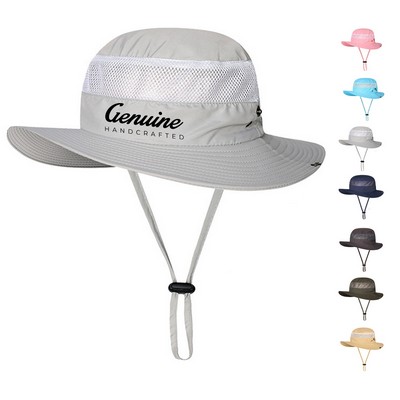 UPF 51+ Wide Brim Sun Hat
