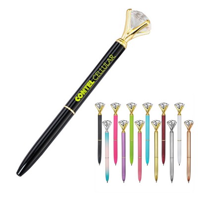 Big Diamond Crystal Ballpoint Pen