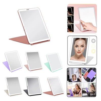 LED Lighted Makeup Travel Mirror