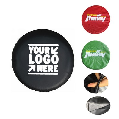 Heavy-Duty PVC Leather Spare Tire Cover
