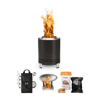 Solo Stove - Mesa Tabletop Roasty-n-Toasty Bundle - ASH