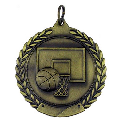 Basketball Medal - Engravable