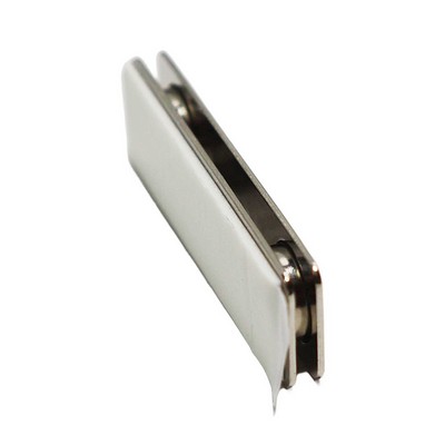Metal 2 Post Magnet Badge Fastener w/Adhesive Backing
