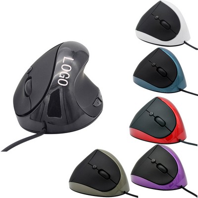 Creative Grip-Style Vertical Wired Mouse