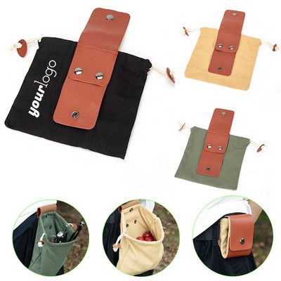 Foldable Canvas Tool Storage Bag