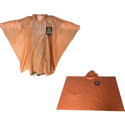 Outdoor Adult Poncho Gown Raincoat