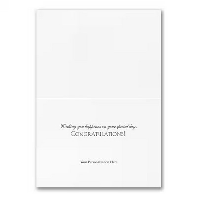 Congratulations Brushstroke Card