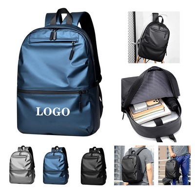 Durable Oxford Student Backpack with Laptop Compartment