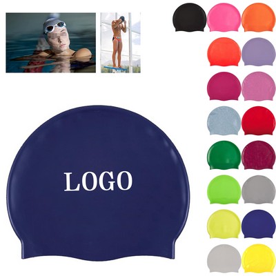 Soft Silicone Swim Cap