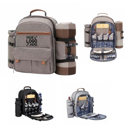Picnic Backpack w/Tableware Inset