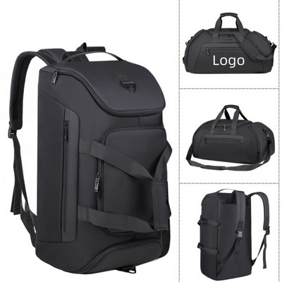 Sport Duffle Backpack Gym Bag With Dry Wet Pocket