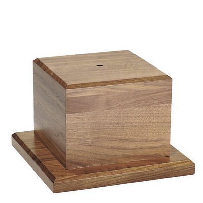 Genuine Hand Rubbed American Walnut Base (12" x 12" x 3/4")