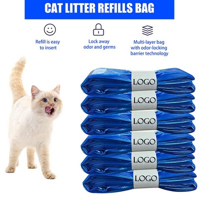 OdorLock 7-Layer Cat Litter Waste Bags 300-Roll Case