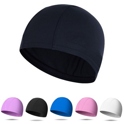 Universal Polyester Swim Cap For Adults