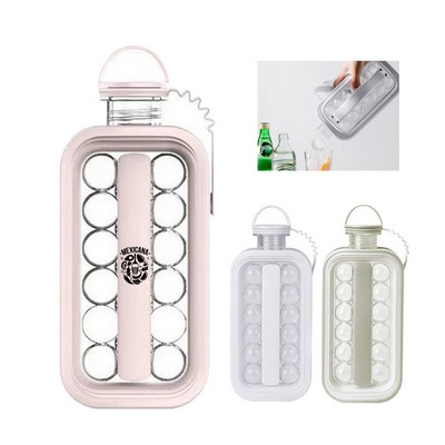 Portable Ice Ball Maker Bottle