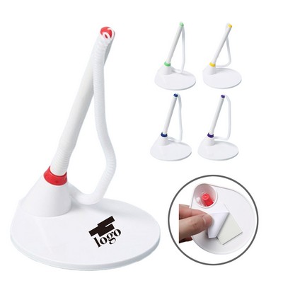 Secure Counter Pens With Adhesive Chain