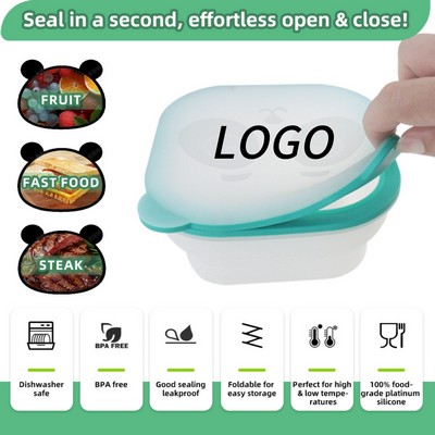 Silicone Magnetic Food Storage Box