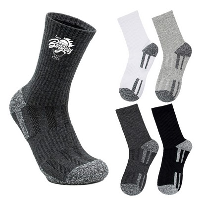 Professional Mid-Calf Marathon Running Socks