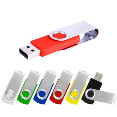 Swivel Usb Flash Drive - 1Gb