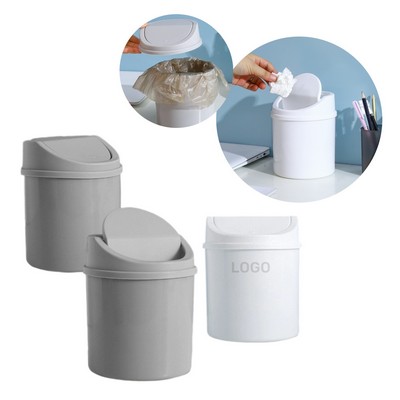 Desktop Small Plastic Trash Can