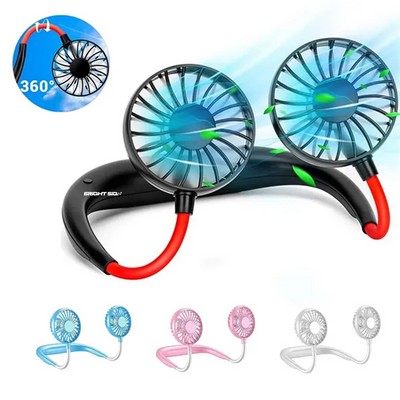 Hands Free Portable Neck Fan