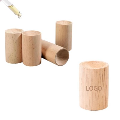 Cylinder-shaped Wooden Essential Oil Diffuser