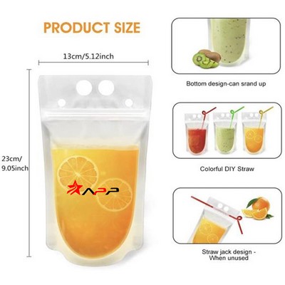 Juice Pouch With Straw