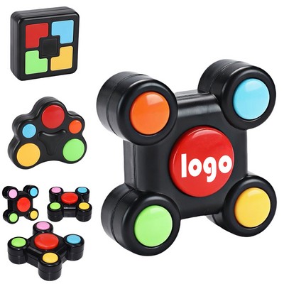 Portable Handheld Light-Up Sounds Memory Training Game