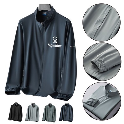 Men's Outdoor Casual Sports Breathable Sun Protection Jacket