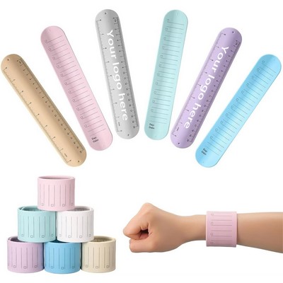 Silicone Memo Wristband Ruler