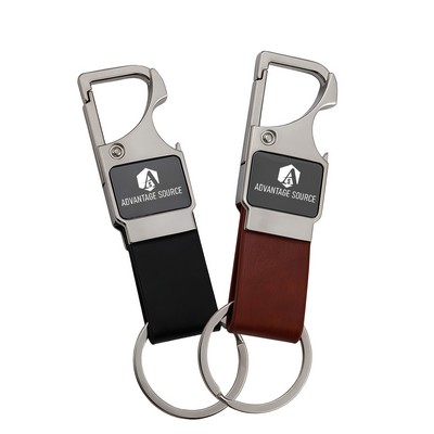 Metal Bottle Opener Two In One keychains