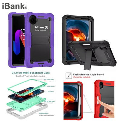 iBank ® Shockproof Case compatible with iPad Mini 7 (A17 Pro) 2024, Mini 6 (2021)