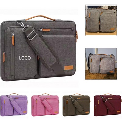 Shockproof Laptop Shoulder Bag for 15-15.6 Inch Devices
