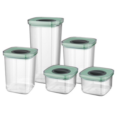 BergHoff Leo Smart Seal Food Container Set (5X), Green