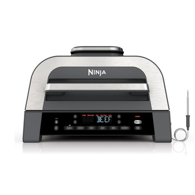 Ninja Foodi Smart Xl 6-In-1 Indoor Grill & Air Fryer W/ Built-In Thermometer