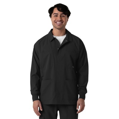 Wink - Nurtur - Men's Four-Pocket Scrub Shirt Jacket