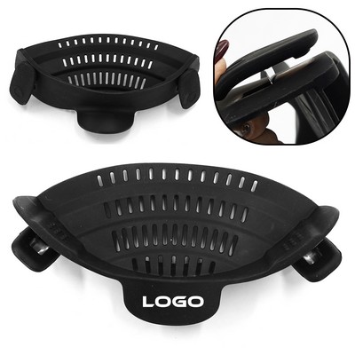 Clip-On Silicone Pot Strainer