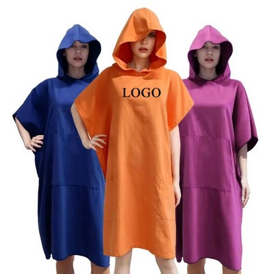 All Ages Beach Poncho Towel