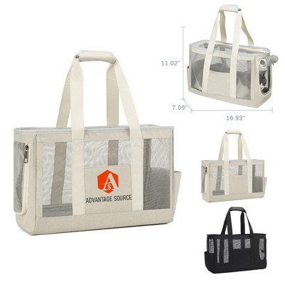Oxford PVC Pet Handbag