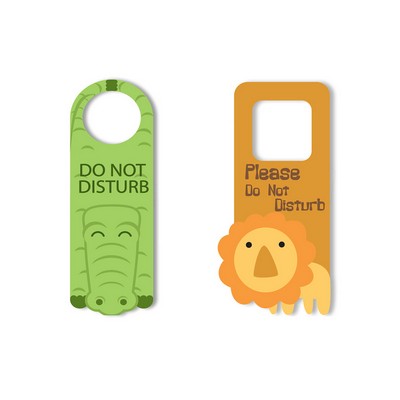 Custom PVC Door Handle Sign