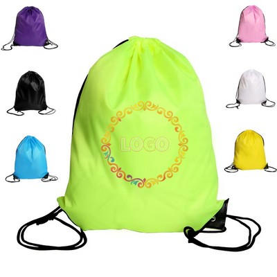 Durable Drawstring Bag with Reinforced Corners