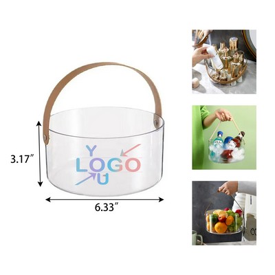 Circular Ice Pail With Grip