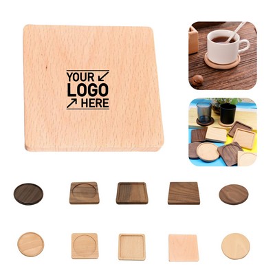 Natural Wood Cup Mat