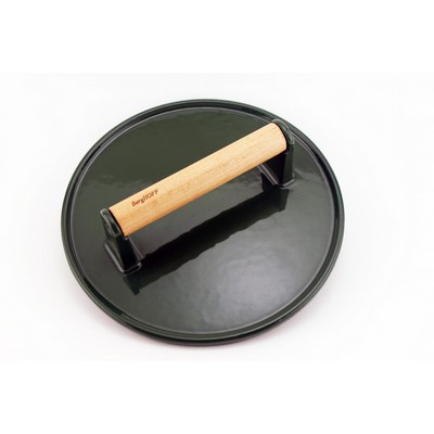 BergHoff Cast Iron Steak Press 9" Green