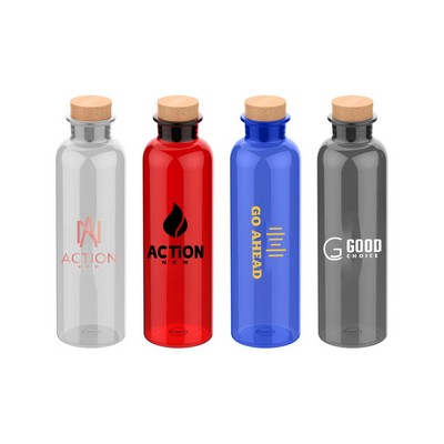 22 Oz.Drink Bottle w/ Cork Lid