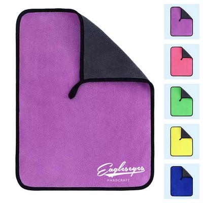 Plush Microfiber Car Cleaning Towel
