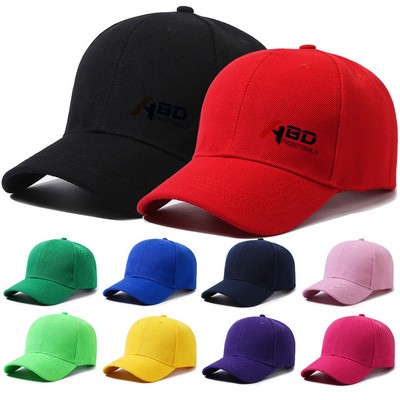 6 Panel Baseball Cap