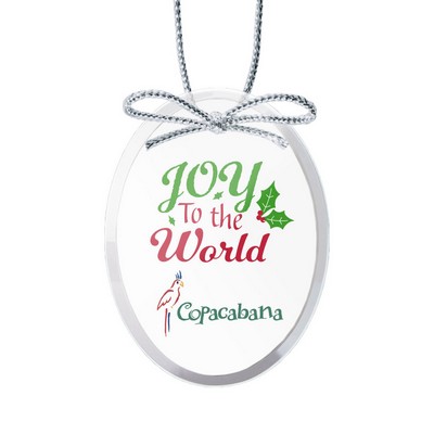 Starfire Ornament - Oval VividPrint™