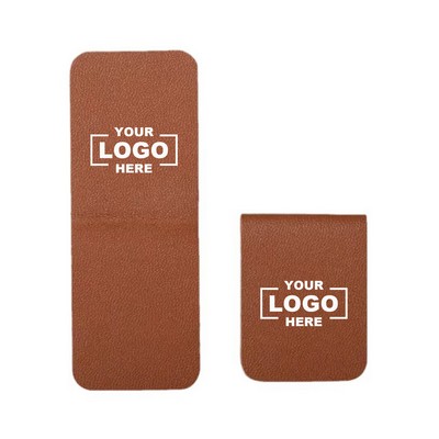 Leather Magnetic Bookmark
