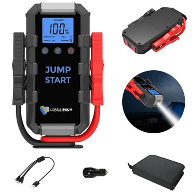 Portable Lithium Jump Starter Car Battery Booster Pack